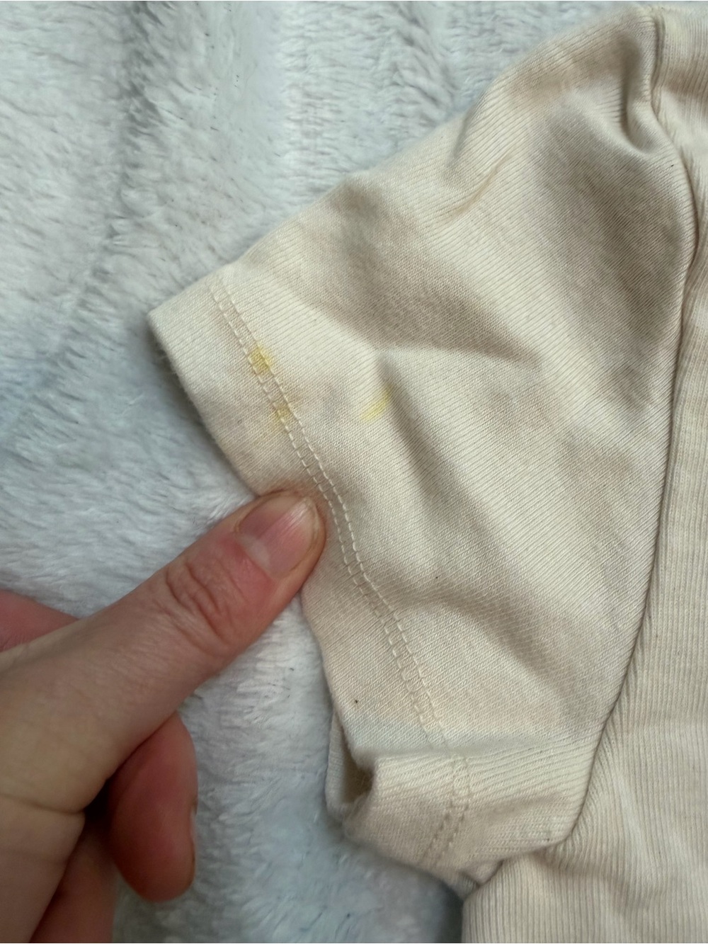 Brandy Melville John Galt Angel Baby Teddy Tee OS - Picture 4 of 5